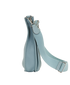Evelyne III 29 In Clemence Blue Lin, &pound;1,600, Handbags, Blue, Leather, Bottom view